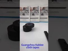 शोर में कमी ऑटोमोटिव कपड़े टेप T03 काला 19 मिमी चौड़ाई 25M लंबाई